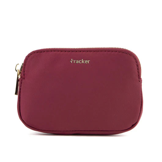 PORTEFEUILLE ZIPPÉ TRACKER PALM ROUGE FONCÉ