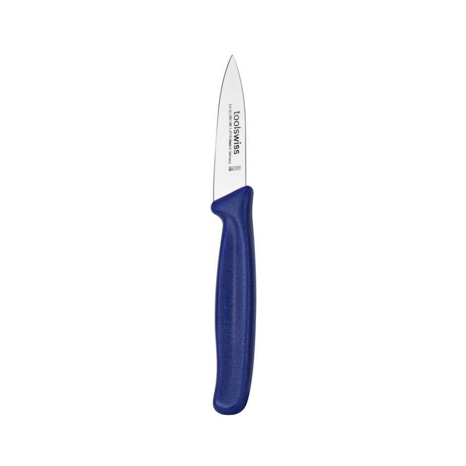DAVID SHAW TOOLSWISS STRAIGHT KNIFE BLUE - 3"