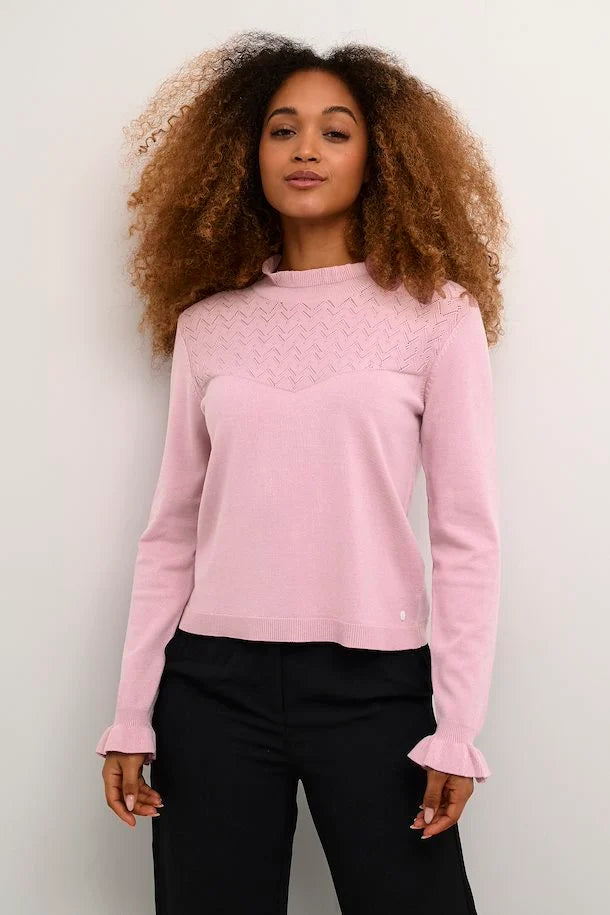 CRVILLEA PULLOVER - DAWN PINK