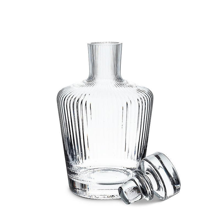 TIGHT OPTIC LIQUOR DECANTER 9''H 30OZ