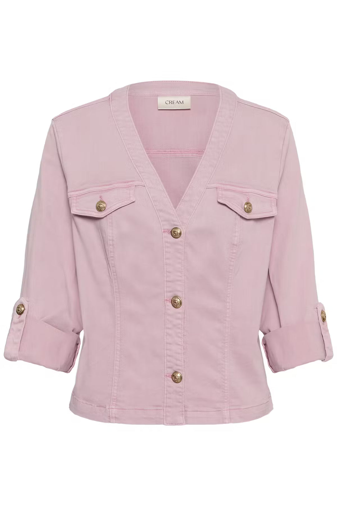 CRVISTI DENIM JACKET "PINK NECTAR"