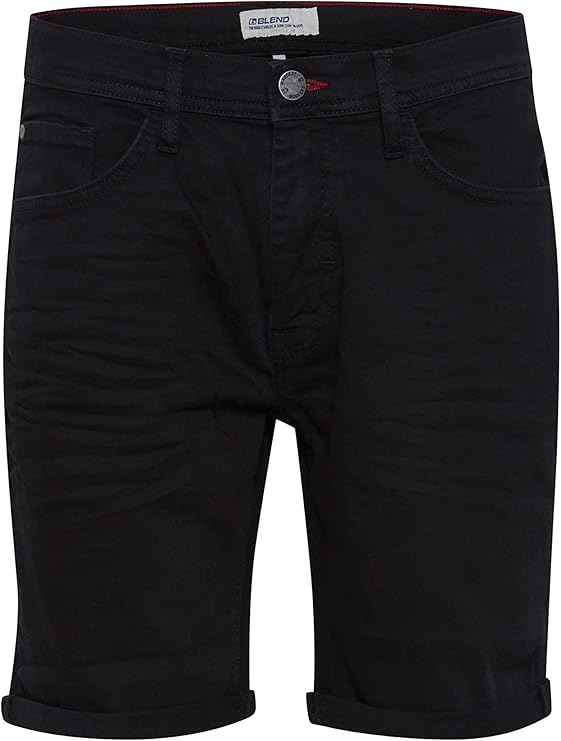 BHTWISTER DENIM SHORTS "BLACK"