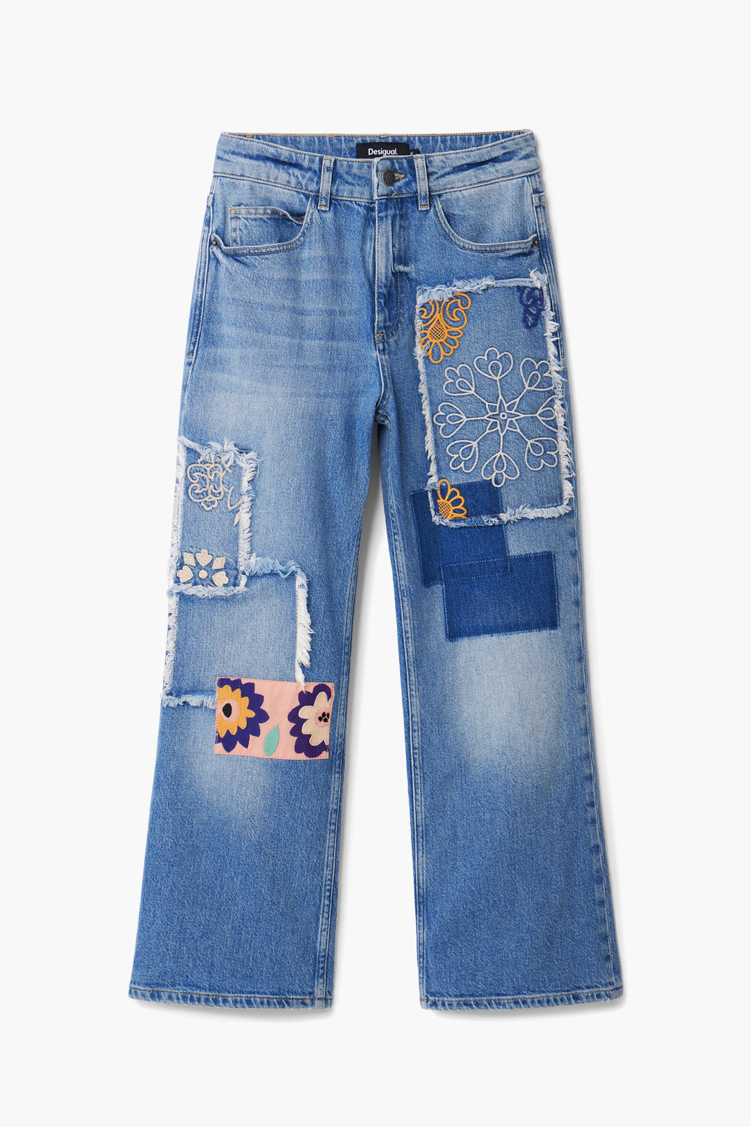 DESIGUAL DENIM PATCHES JEANS