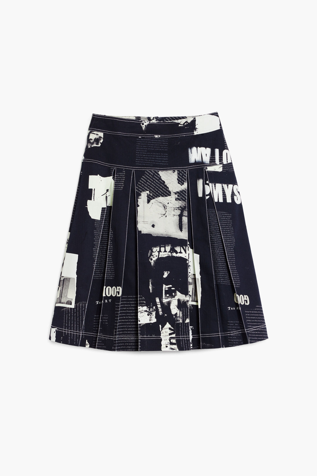 DESIGUAL NEWSPAPPER SKIRT