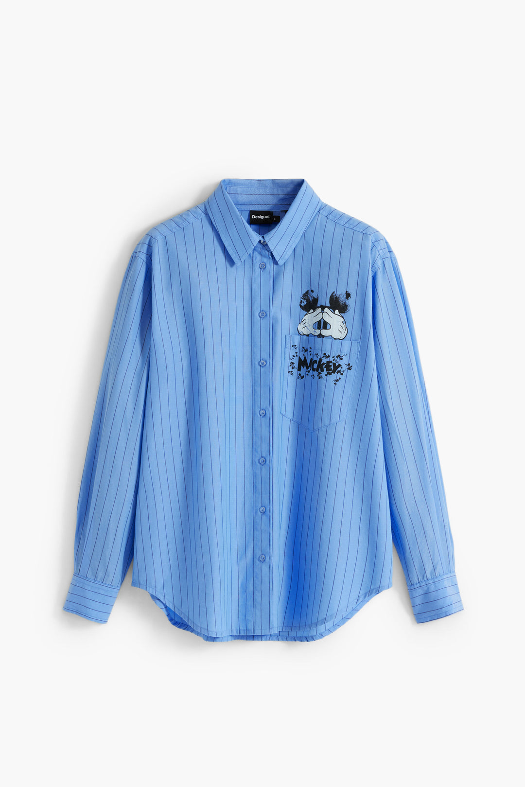 DESIGUAL MICKEY STRIPED SHIRT