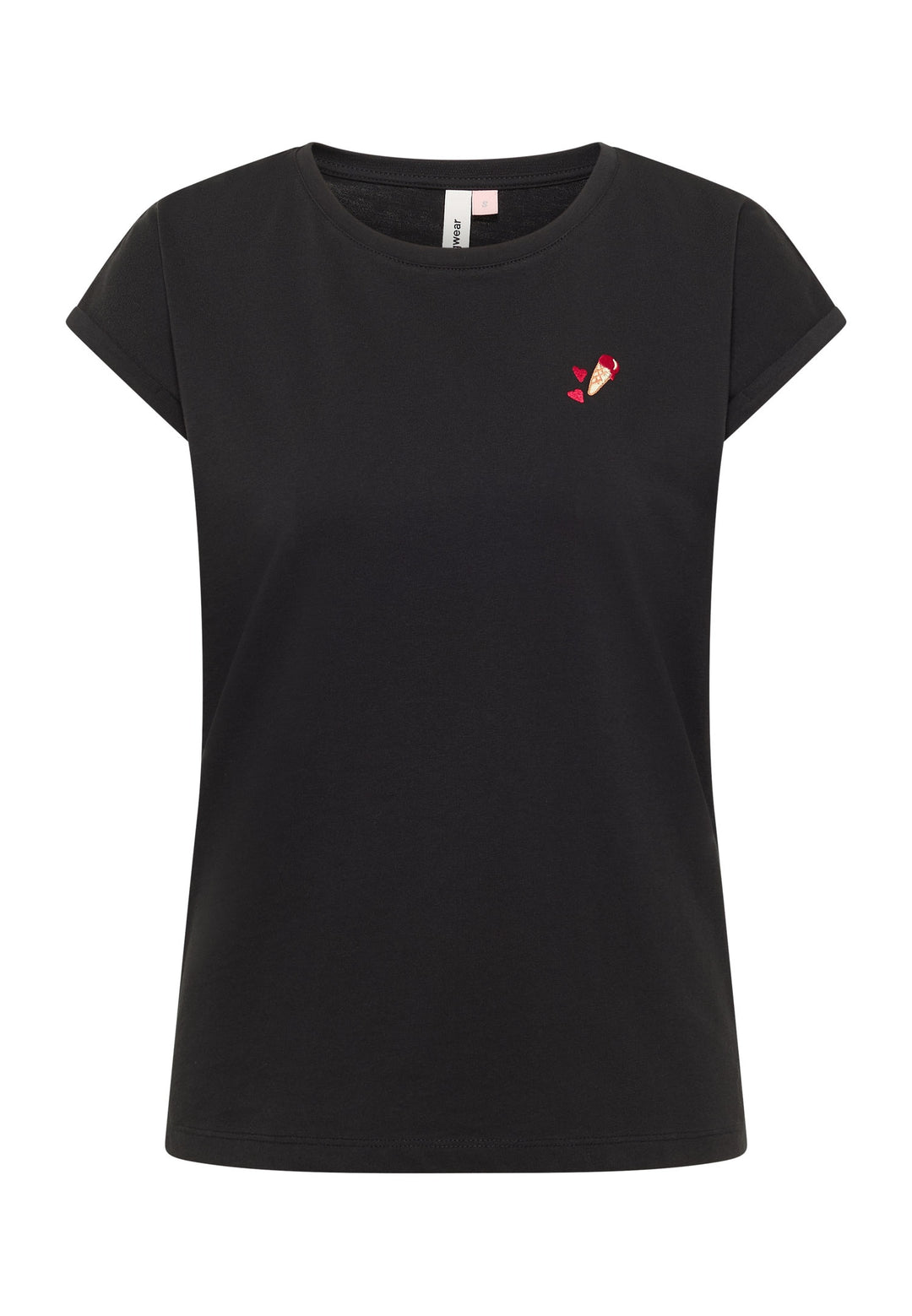 DIONA EMB TOP "BLACK"