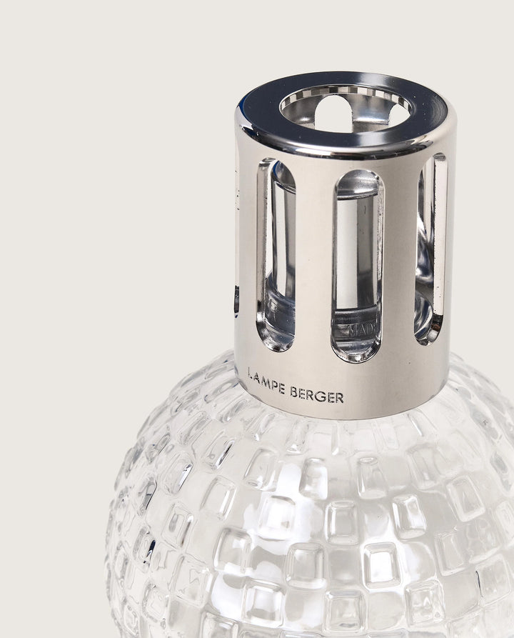 DISCO CLEAR FRAGRANCE LAMP GIFT SET WITH FESTIVE FIR