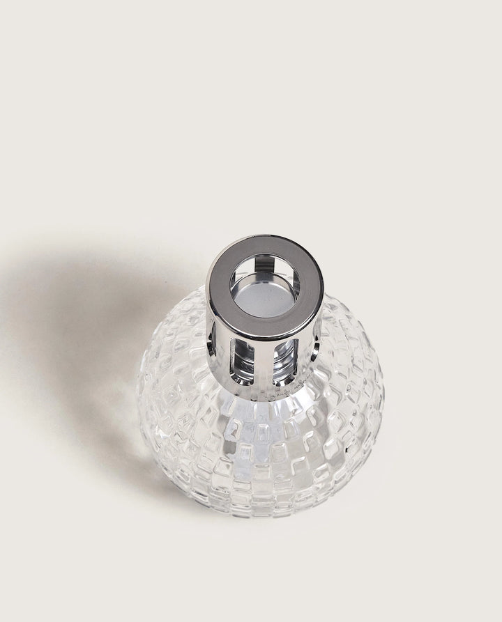 DISCO CLEAR FRAGRANCE LAMP GIFT SET WITH FESTIVE FIR