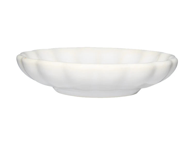 SOLARE DISH - CREAM 8.5X2CM