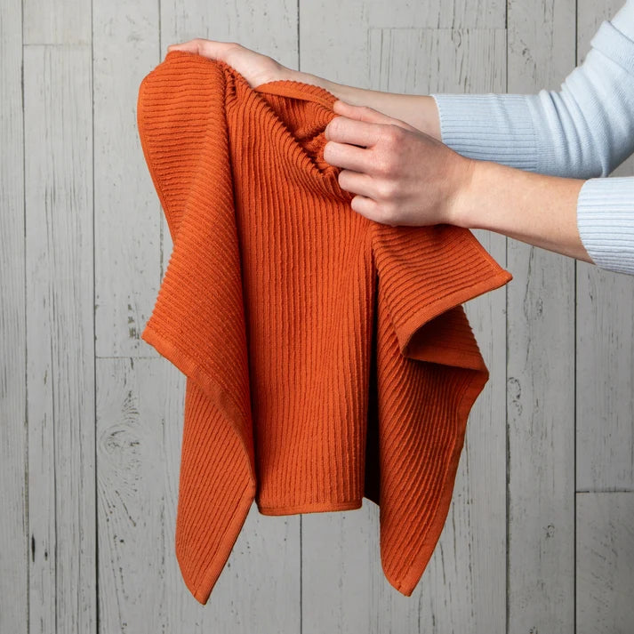 RUST RIPPLE DISHTOWEL