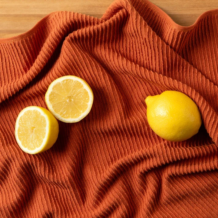 RUST RIPPLE DISHTOWEL