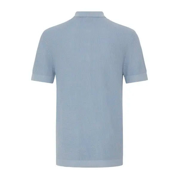 BHDITMER POLO SHIRT "LICHEN BLUE"