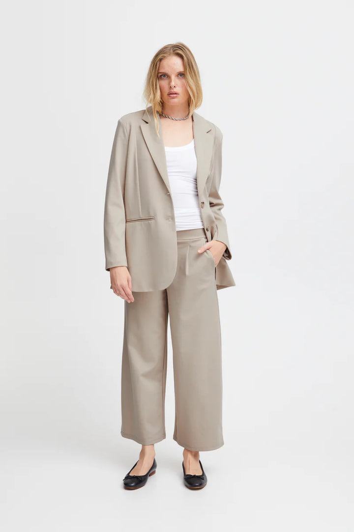IHKATE SUS WIDE PANTS "DOESKIN"