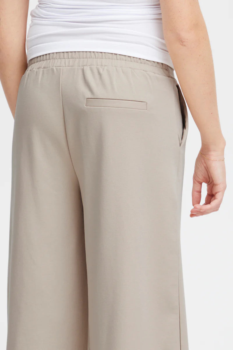 IHKATE SUS WIDE PANTS "DOESKIN"