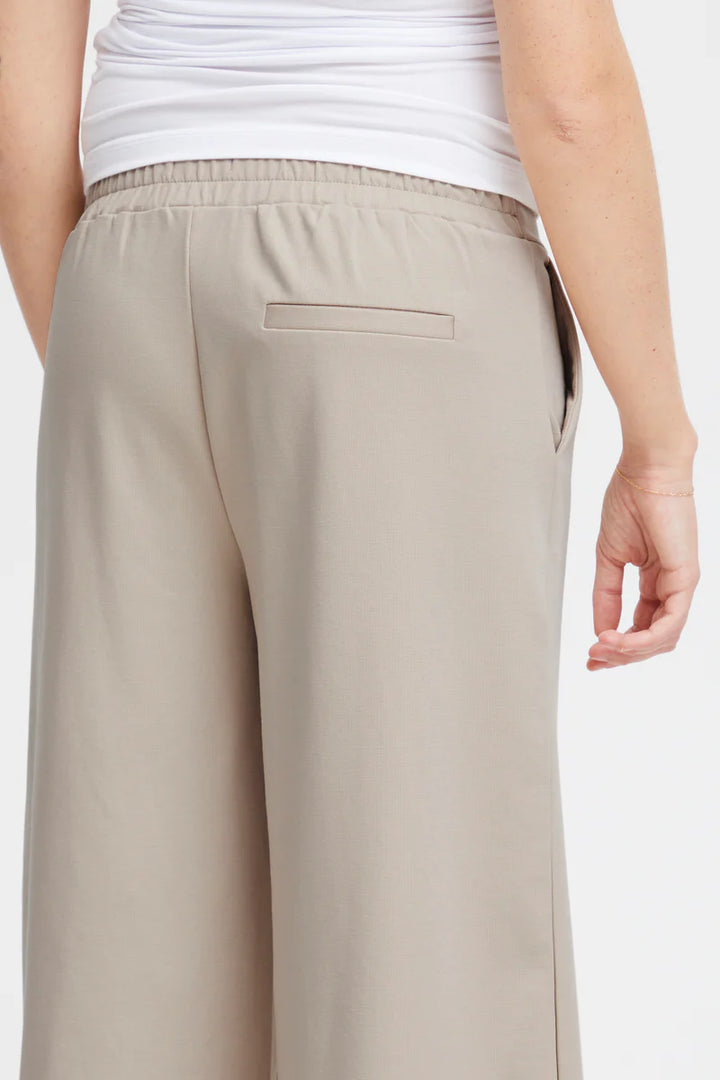 IHKATE SUS WIDE PANTS "DOESKIN"