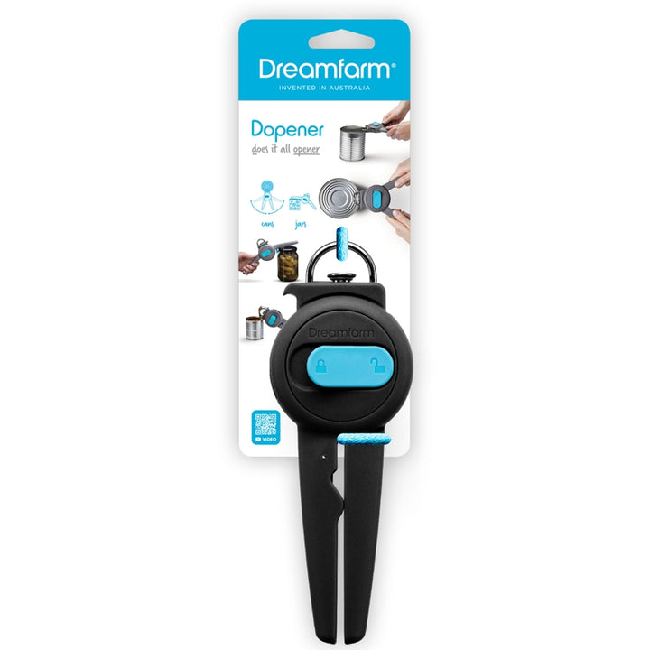 DOPENER SMOOTH EDGE CAN OPENER "BLACK"