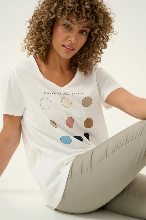 CRLAVIKA T-SHIRT "COLOR DOTS"