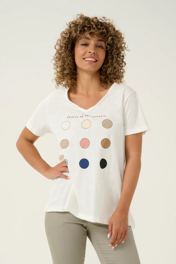 CRLAVIKA T-SHIRT "COLOR DOTS"