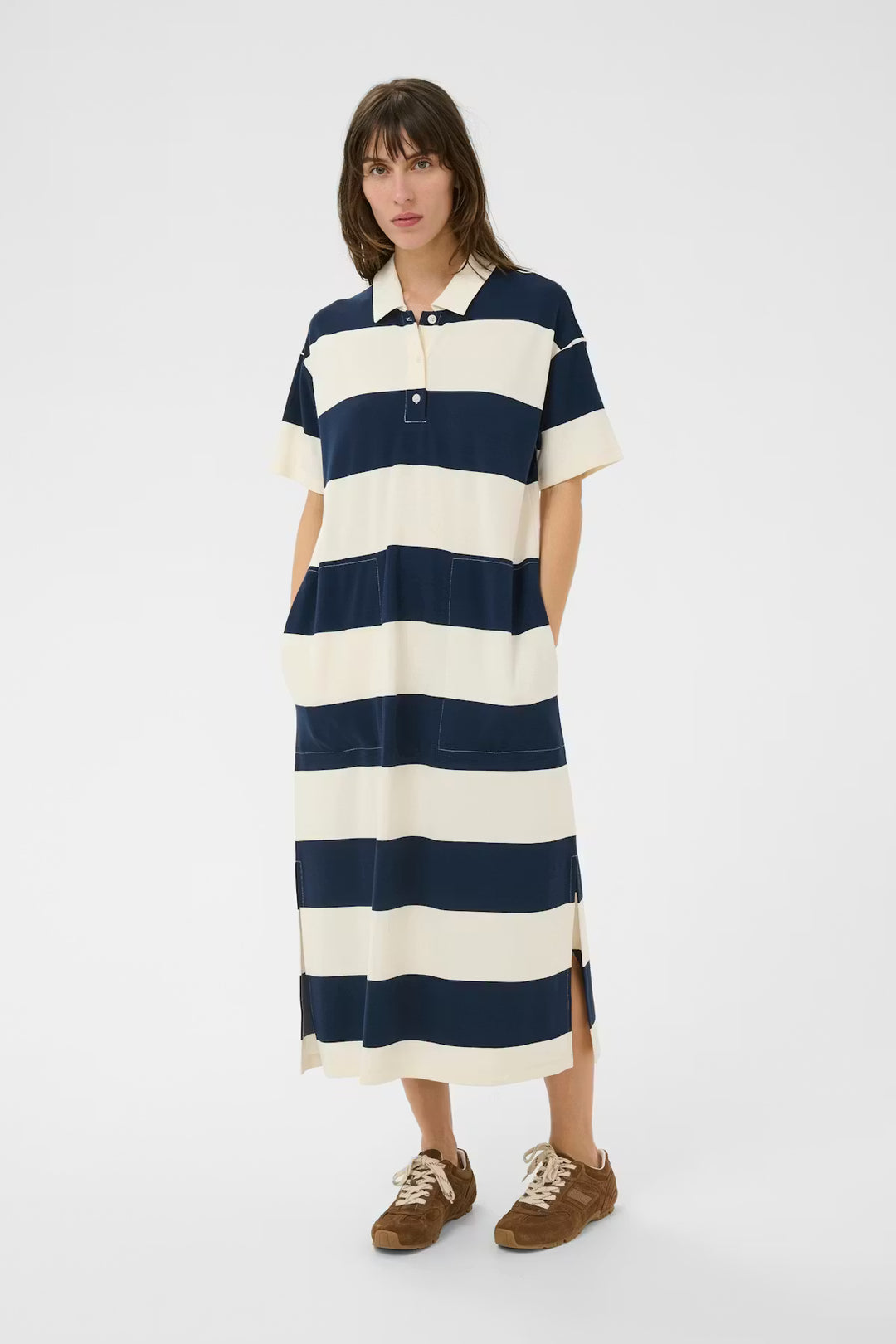 ALISEPW DRESS "AFTER MIDNIGHT STRIPE"