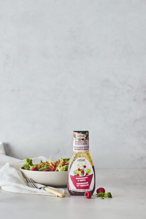 RASPBERRY AND BASIL SALAD DRESSING 250ML