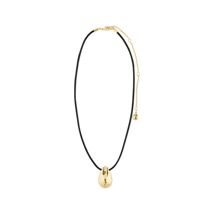 INTENT TEARDROP NECKLACE (GOLD-PLATED)