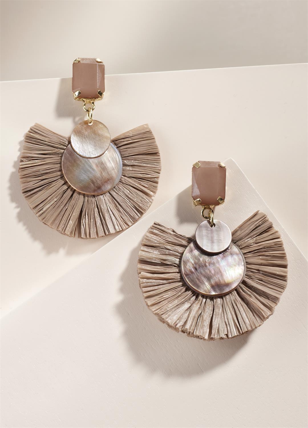 DUNE FRINGE EARRINGS
