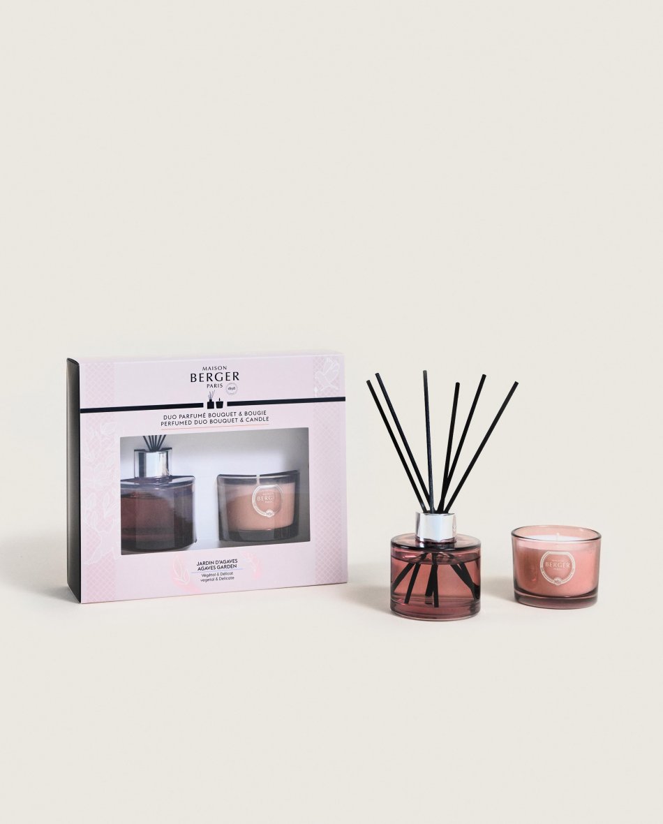 MAISON BERGER - Duo Mini Bouquet & Candle Joy 80ML/80GR