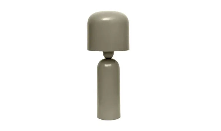 ECHO GLOSS TABLE LAMP "TAUPE"