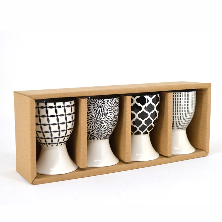 EGG CUPS - SET OF 4 ASSORTED