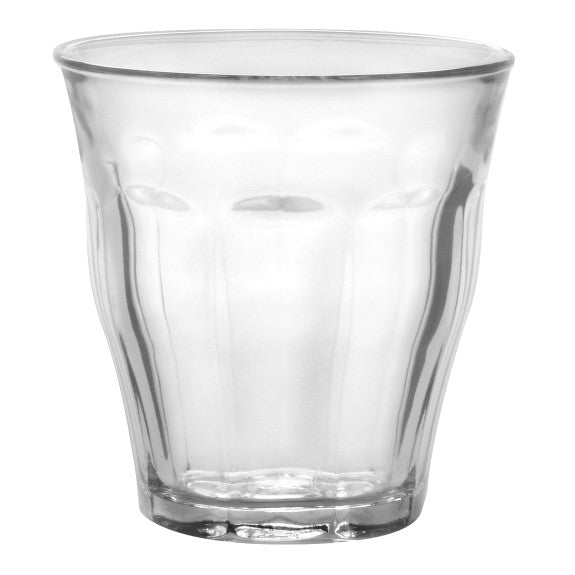 DURALEX PICARDIE CLEAR GLASS TUMBLERS ASSORTED SIZES, 18 PIECE SET IN GIFT BOX