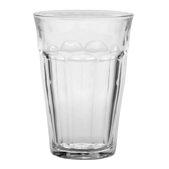 DURALEX PICARDIE CLEAR GLASS TUMBLERS ASSORTED SIZES, 18 PIECE SET IN GIFT BOX