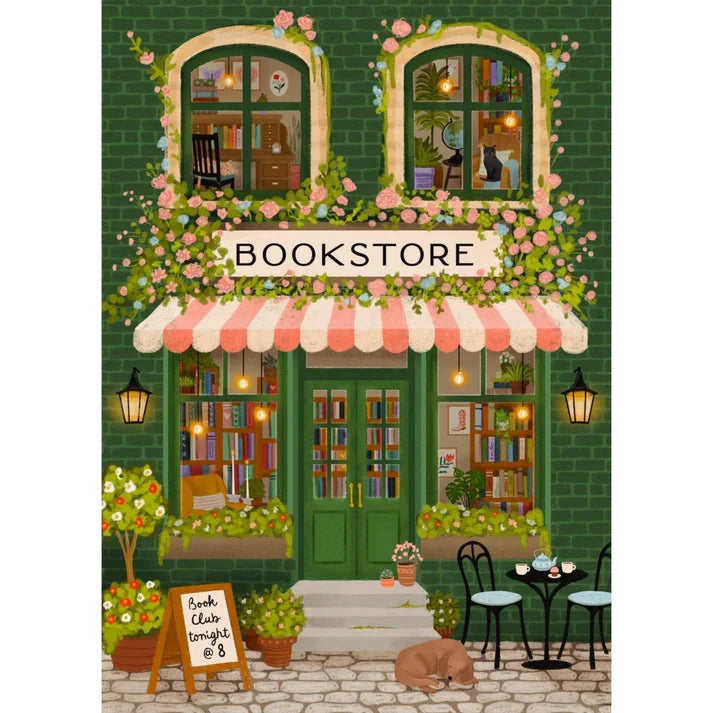 EMERALD BOOKSTORE - 1000-PIECE PUZZLE