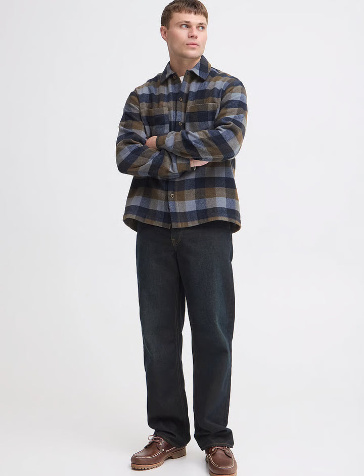 BHEMIRR OVERSHIRT "TURKISH COFFEE"