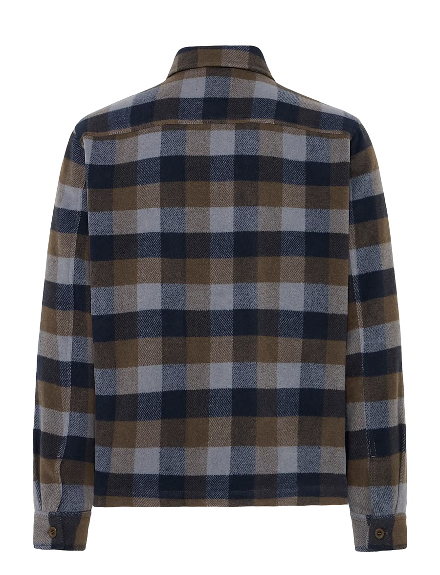 BHEMIRR OVERSHIRT "TURKISH COFFEE"