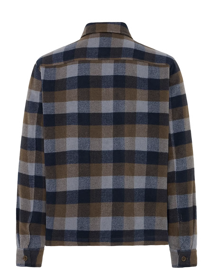BHEMIRR OVERSHIRT "TURKISH COFFEE"
