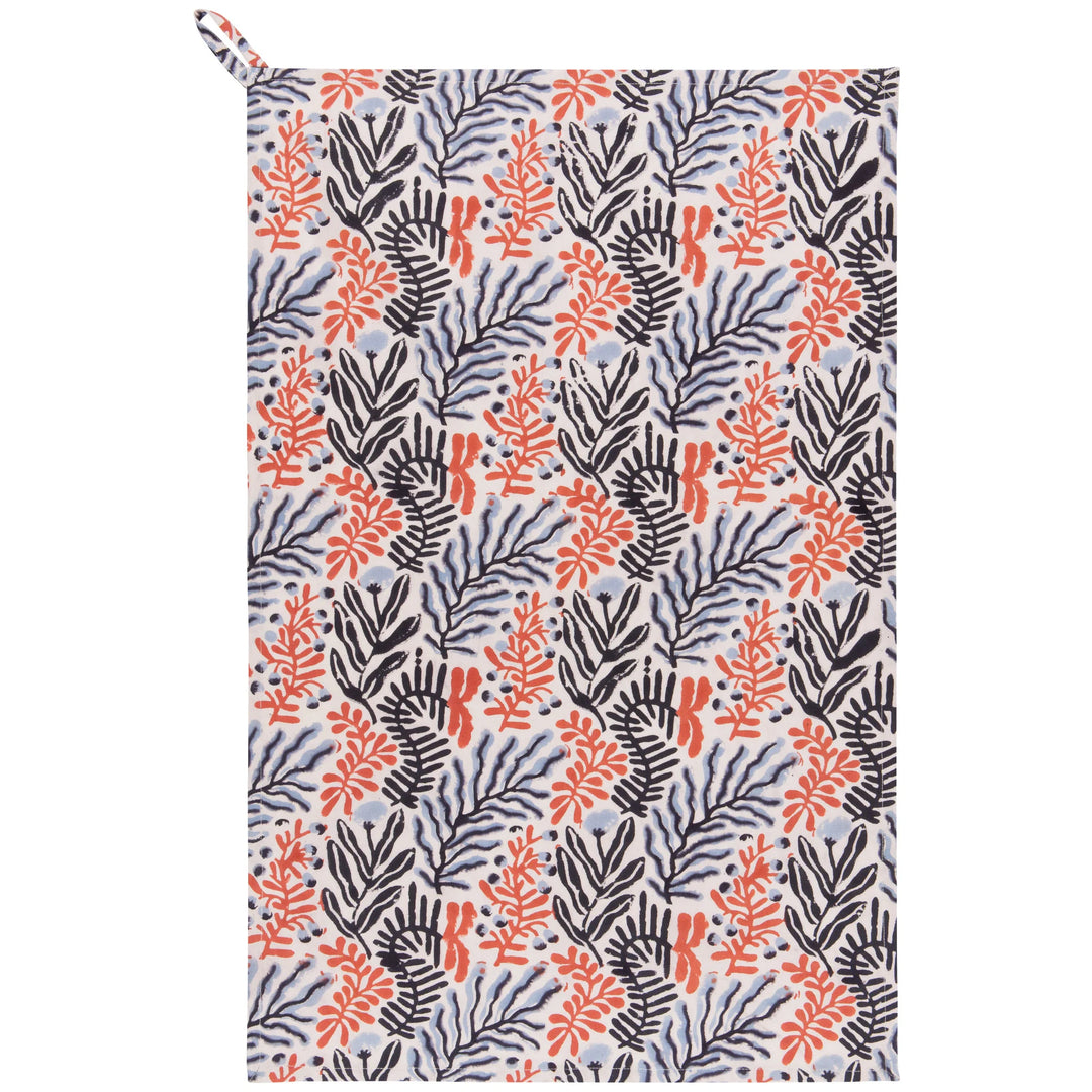 ENTWINE BLOCK PRINT DISHTOWEL