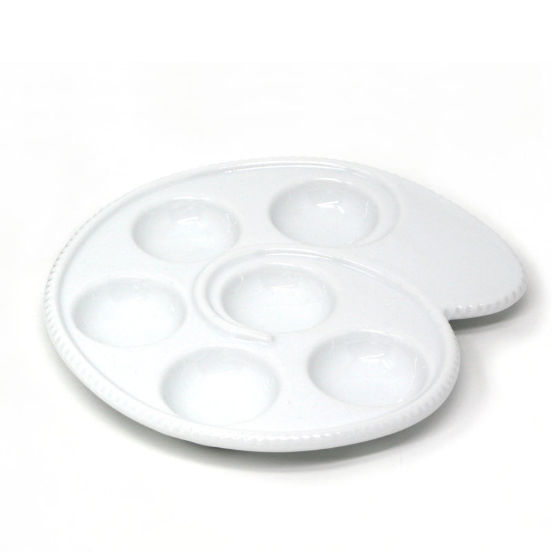 ESCARGOT/MUSHROOM DISH 17.5CM "WHITE"