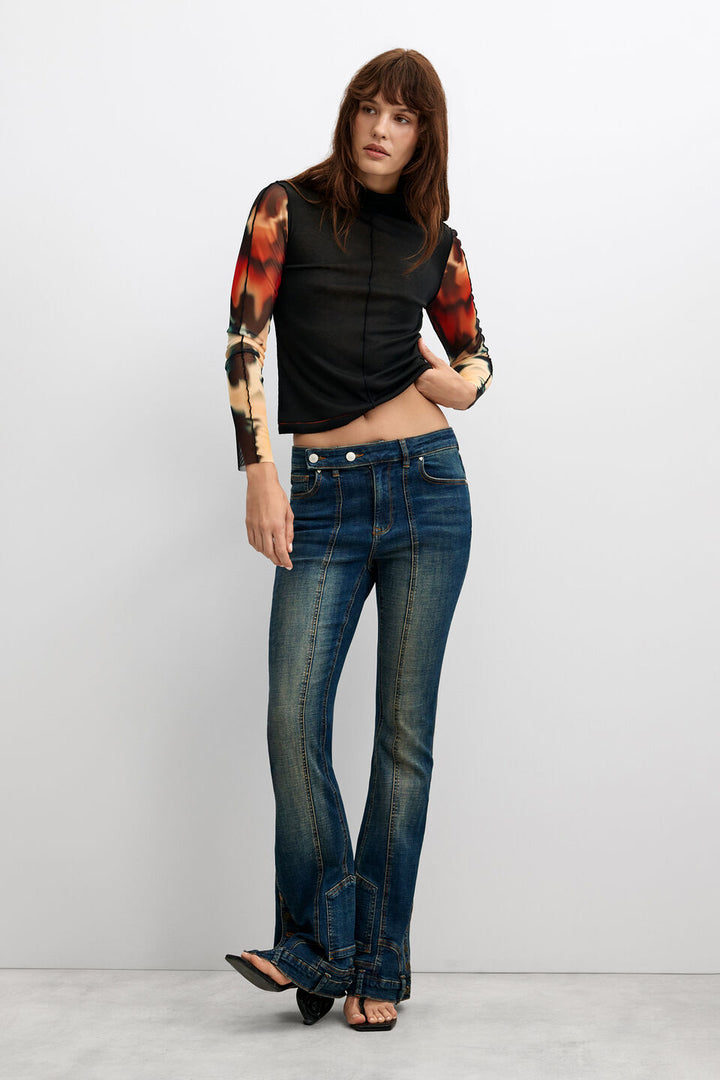 ESTOCOLMO PRINTED LONG-SLEEVE SHIRT