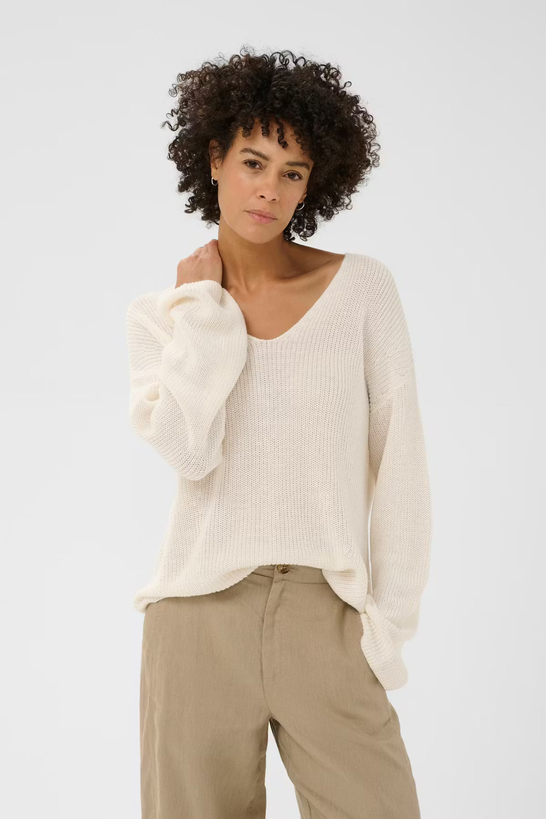 ETRONASPW PULLOVER "WHISPER WHITE"