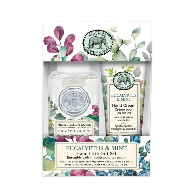 MICHEL DESIGN - EUCALYPTUS AND MINT HAND CARE GIFT SET