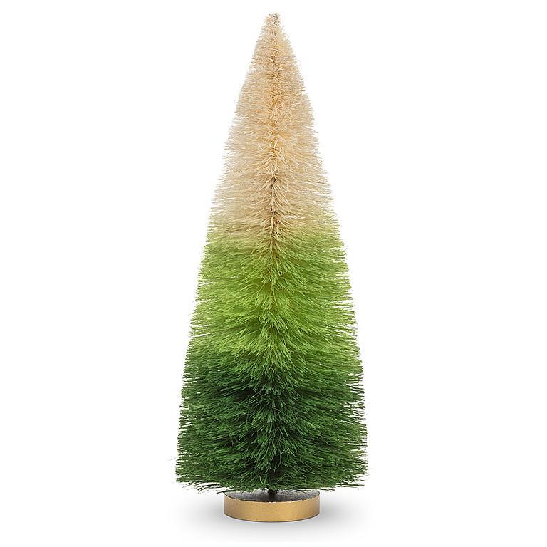 EXTRA LARGE BRUSH TREE - GREEN 15''H