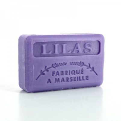 Marseille Soap with Organic Shea Butter 125g – Lilac