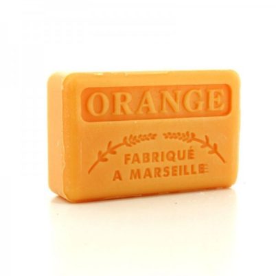 Marseille - French Soap with Organic Shea Butter 125g - Orange