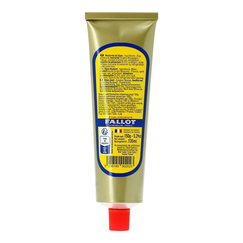 AUTHENTIC DIJON MUSTARD IN A TUBE 150G