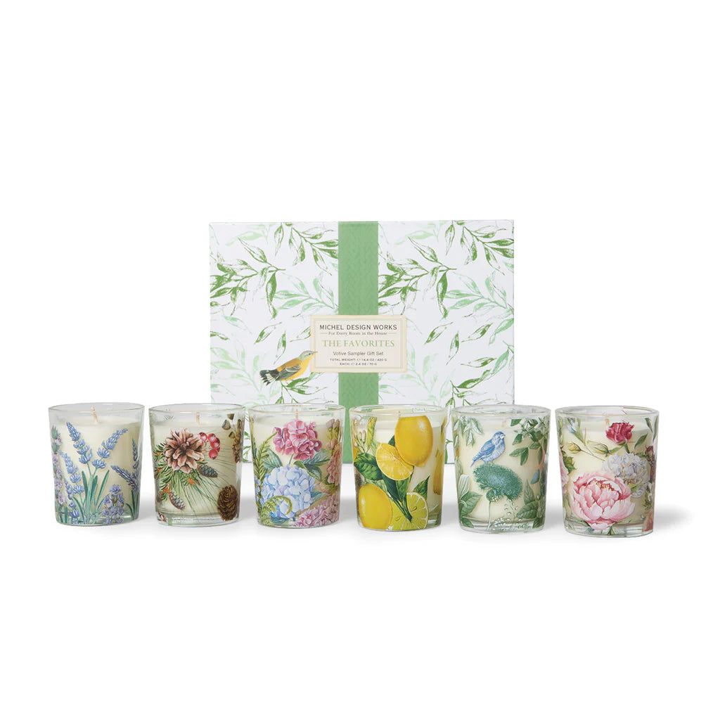 THE FAVORITES VOTIVE SAMPLER GIFT SET