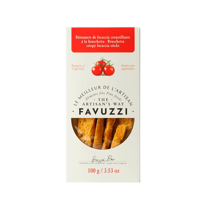 BRUSCHETTA CRISPY FOCACCIA STICKS 100G