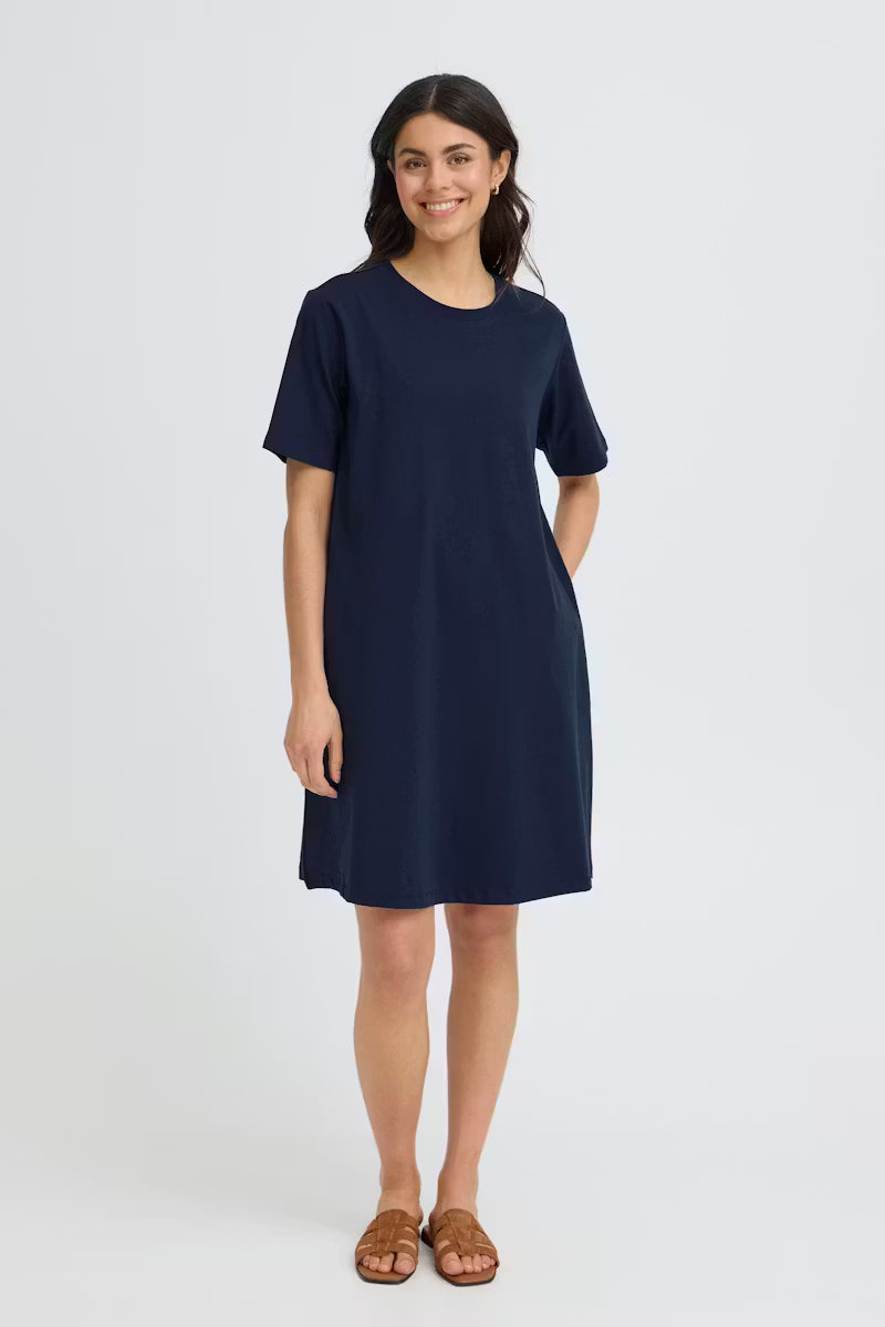 FRFEBA DRESS "NAVY BLAZER"