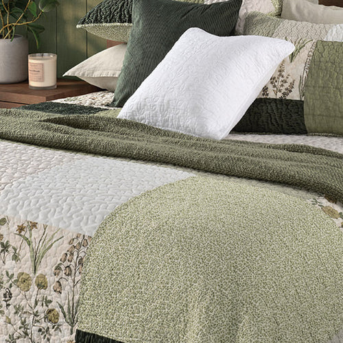 FENOUIL PATCHWORK QUILT - KING