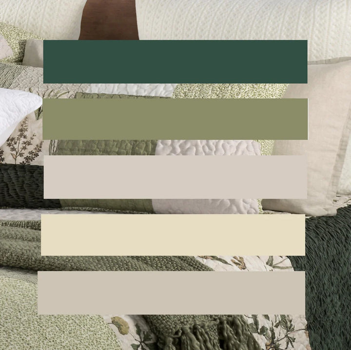 FENOUIL PATCHWORK QUILT - KING