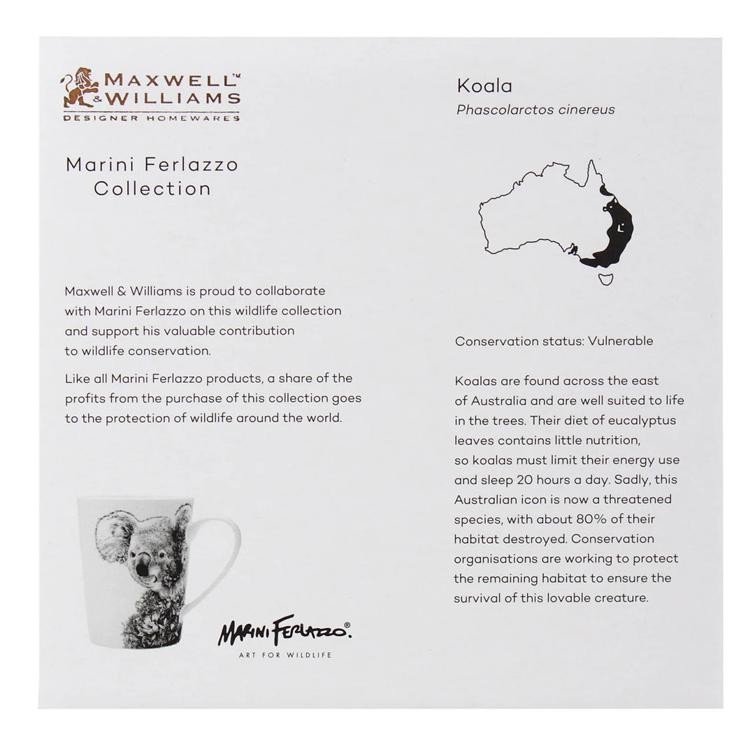 MARINI FERLAZZO TALL KOALA MUG 450ML
